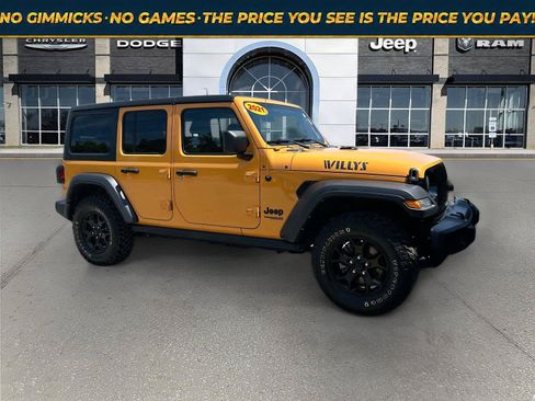 Used 2021 Jeep Wrangler Unlimited Sport AWD/4WD image 1