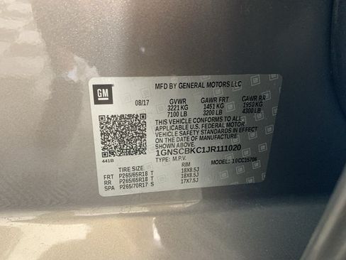 Used 2018 Chevrolet Tahoe LT RWD image 11