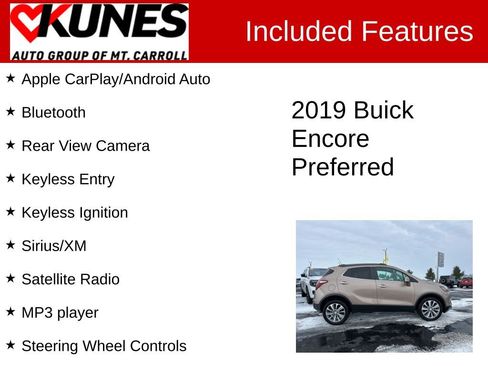 Used 2019 Buick Encore Preferred image 3