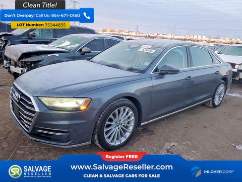 Used 2019 Audi A8 L 3.0T image 1