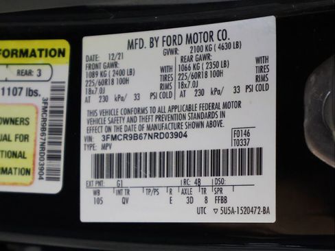 Used 2022 Ford Bronco Sport Big Bend AWD/4WD image 48