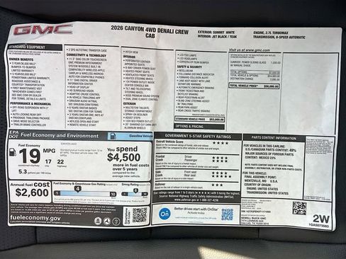 New 2026 GMC Canyon Denali image 21