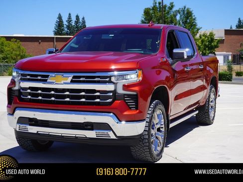 Used 2025 Chevrolet Silverado 1500 LTZ w/ Technology Package AWD/4WD image 1