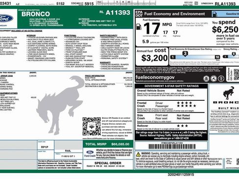 Used 2024 Ford Bronco Wildtrak image 4