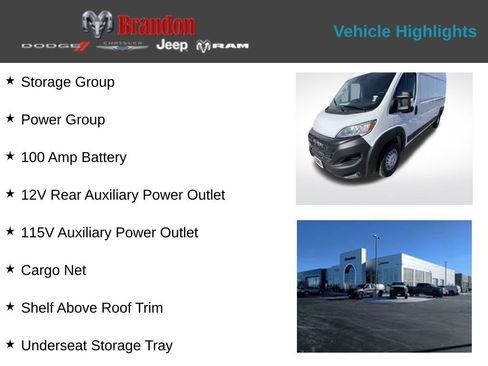New 2026 RAM ProMaster 2500 w/ Power Group image 2