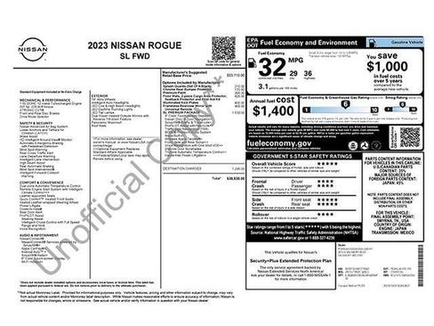 Certified 2023 Nissan Rogue SL w/ SL Premium Package image 23