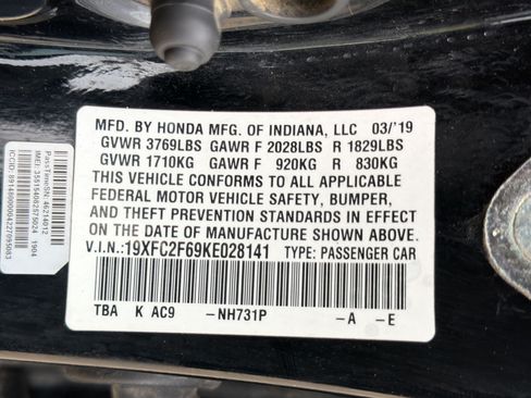 Used 2019 Honda Civic LX image 20
