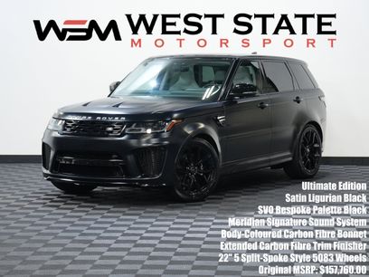 Used 2022 Land Rover Range Rover Sport SVR