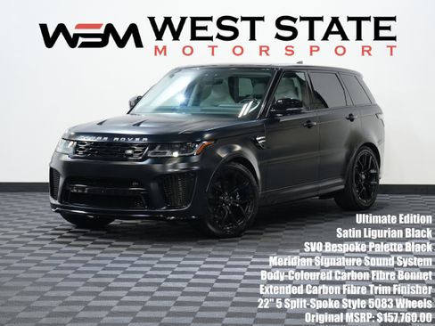 Used 2022 Land Rover Range Rover Sport SVR image 1