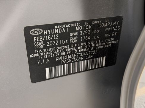 Used 2012 Hyundai Elantra Limited FWD image 27