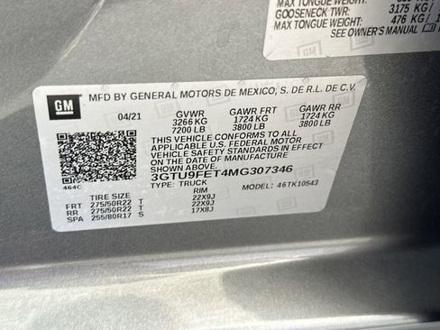 Used 2021 GMC Sierra 1500 Denali w/ Denali Ultimate Package image 42