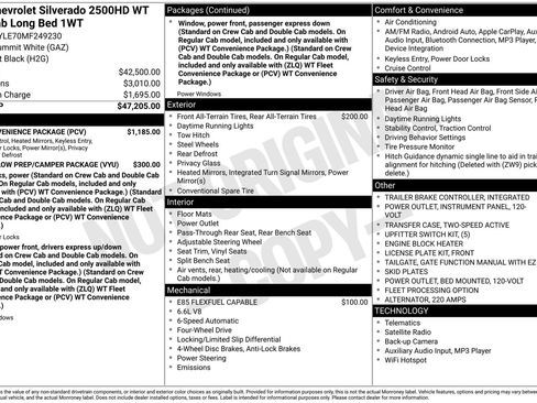 Used 2021 Chevrolet Silverado 2500 W/T w/ WT Convenience Package image 6