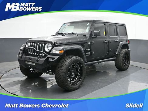 Used 2019 Jeep Wrangler Unlimited Sahara image 1