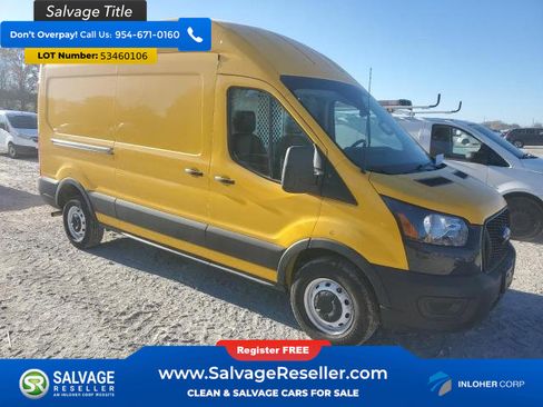Used 2021 Ford Transit 250 148 High Roof w/ Load Area Protection Package RWD image 5