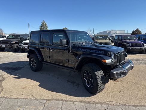 Used 2023 Jeep Wrangler Unlimited Rubicon 4xe w/ Cold Weather Group image 4