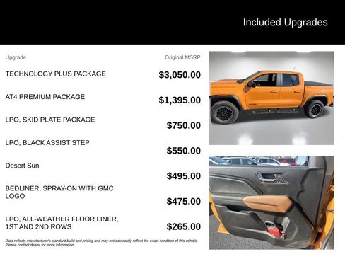 Used 2026 GMC Canyon AT4 w/ Technology Plus Package AWD/4WD image 7