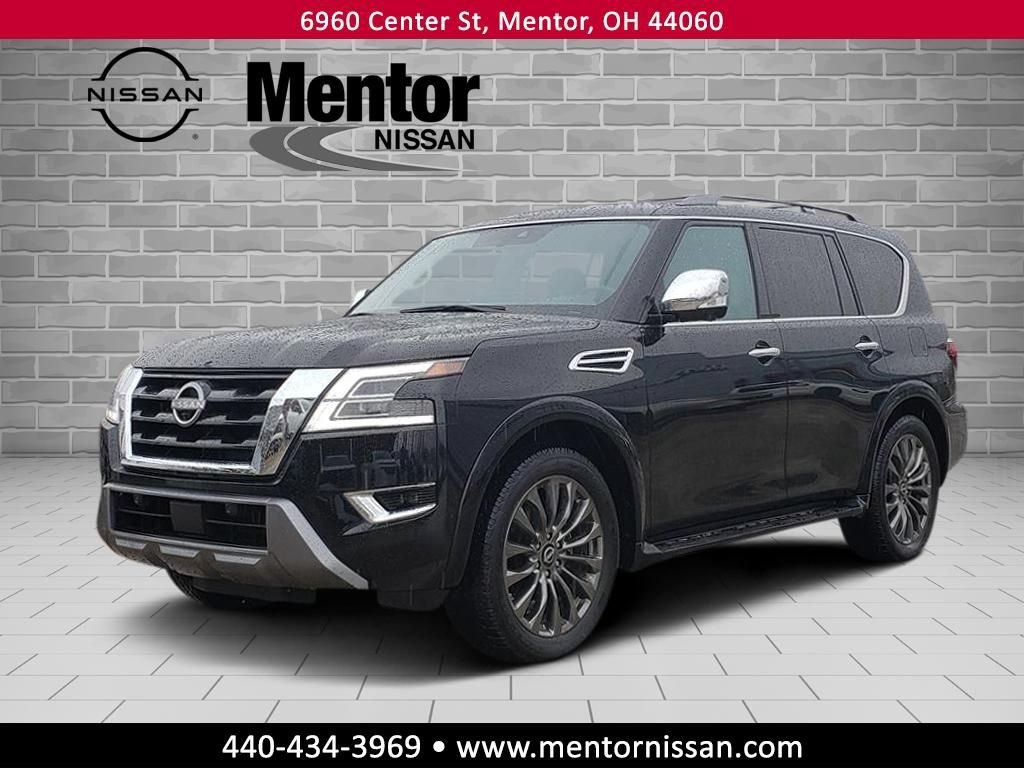 Used 2024 Nissan Armada Platinum w/ Captain's Chairs Package AWD/4WD image 3