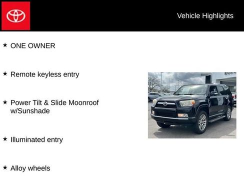 Used 2013 Toyota 4Runner Limited image 5