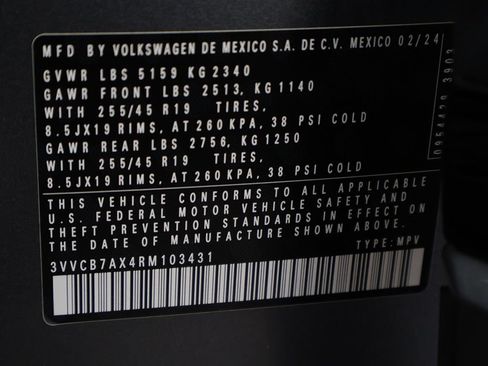 Used 2024 Volkswagen Tiguan SE R-Line FWD image 56