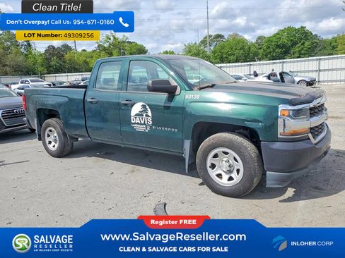 Used 2017 Chevrolet Silverado 1500 W/T w/ Trailering Package RWD image 5