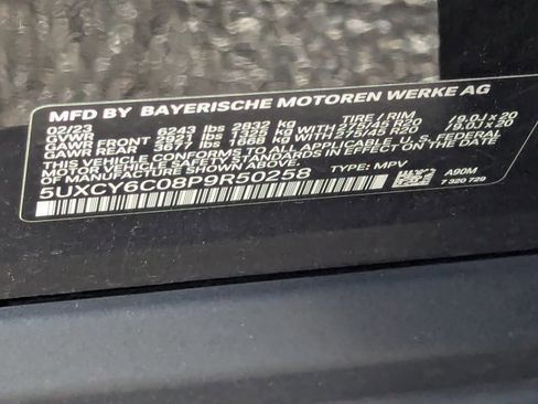 Certified 2023 BMW X6 xDrive40i w/ Luxury Seating Package image 22