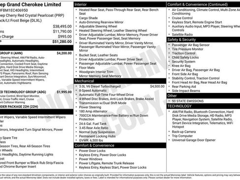 Used 2014 Jeep Grand Cherokee Limited w/ Luxury Group II image 13