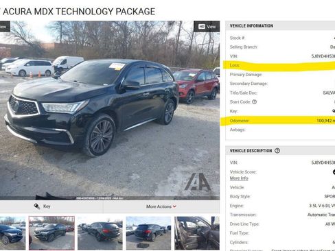 Used 2017 Acura MDX SH-AWD w/ Technology Package image 38