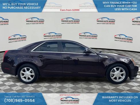 Used 2008 Cadillac CTS 3.6 w/ Wood Trim Package RWD image 8