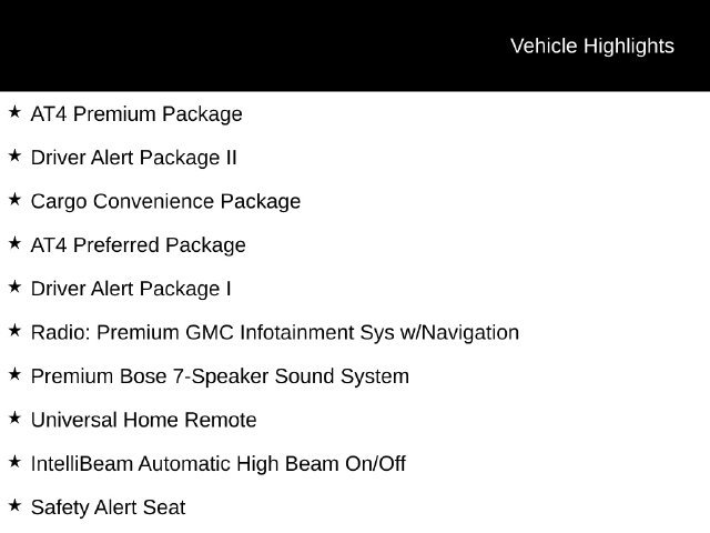 Used 2019 GMC Sierra 1500 AT4 w/ AT4 Premium Package AWD/4WD image 4