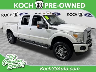 Used 2013 Ford F350 Platinum w/ Snow Plow Prep Pkg