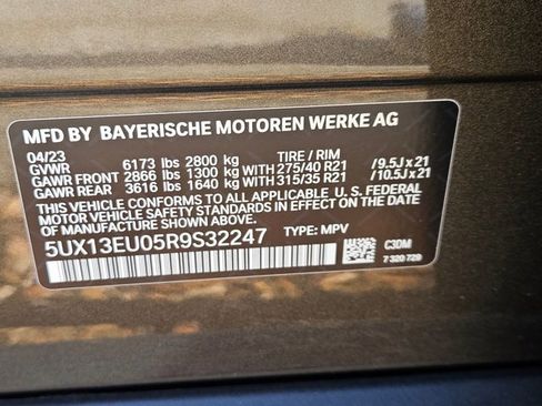 Used 2024 BMW X5 sDrive40i w/ Climate Comfort Package image 15