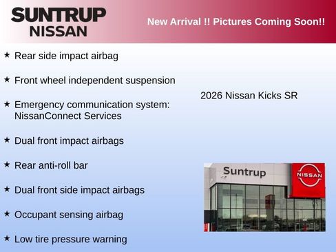 Used 2026 Nissan Kicks SR FWD image 4