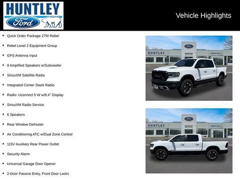 Used 2022 RAM 1500 Rebel w/ Rebel Level 2 Equipment Group AWD/4WD image 2