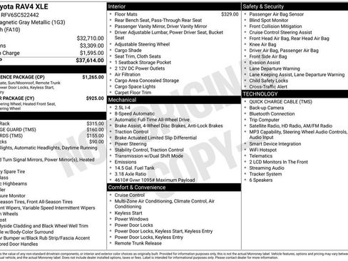 Certified 2025 Toyota RAV4 XLE w/ Convenience Package AWD/4WD image 28