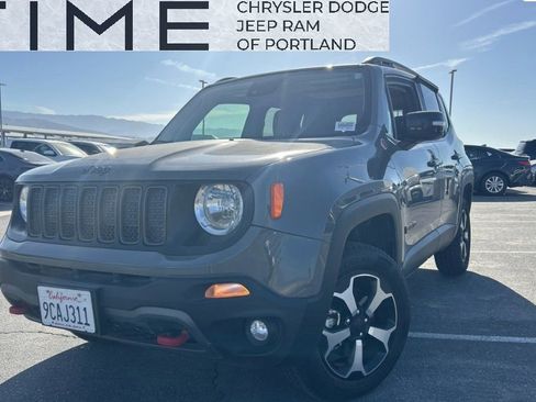 Used 2022 Jeep Renegade Trailhawk w/ Sun/Sound Group AWD/4WD image 1
