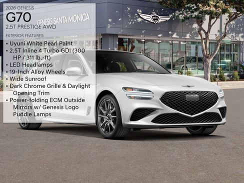 New 2026 Genesis G70 2.5T Prestige AWD/4WD image 3