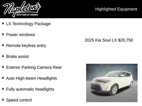 Used 2025 Kia Soul LX image 3