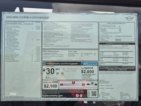 Used 2026 MINI Cooper S image 18