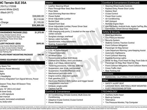 Used 2020 GMC Terrain SLE w/ Driver Convenience Package image 40