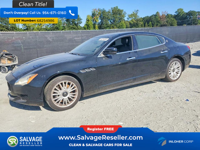 Used 2014 Maserati Quattroporte S Q4 AWD/4WD image 1