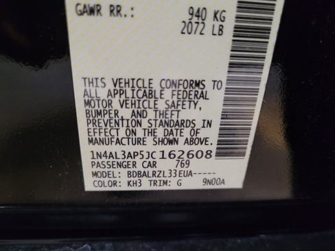 Used 2018 Nissan Altima 2.5 SL FWD image 33