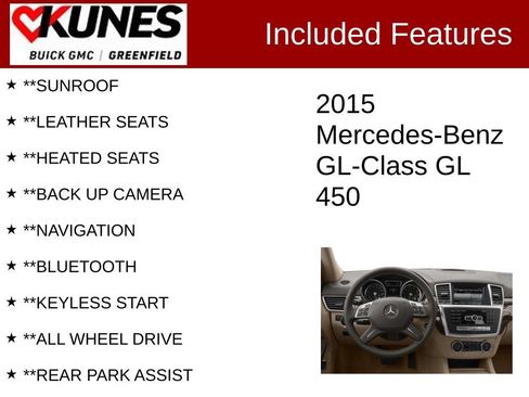 Used 2015 Mercedes-Benz GL 450 4MATIC image 2