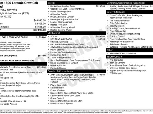 Used 2020 RAM 1500 Laramie image 2