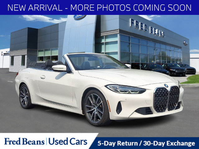 Used 2021 BMW 430i Convertible w/ Convenience Package RWD image 1