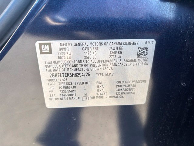 Used 2017 GMC Terrain SLE w/ Technology Package AWD/4WD image 13