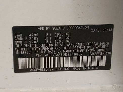 Used 2019 Subaru Impreza 2.0i image 33