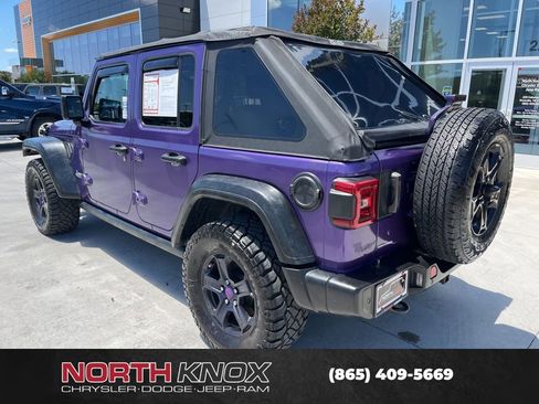Used 2018 Jeep Wrangler Unlimited Sport S AWD/4WD image 16