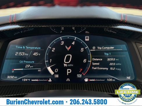 Used 2023 Chevrolet Corvette Stingray Premium Conv w/ Z51 Performance Package image 14