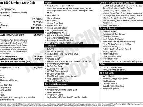 Used 2024 RAM 1500 Limited AWD/4WD image 39