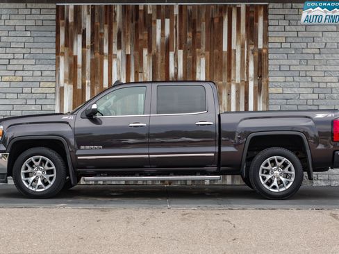 Used 2015 GMC Sierra 1500 SLT w/ SLT Crew Cab Value Package AWD/4WD image 3